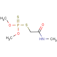 Dimethoate formula graphical representation