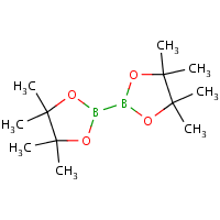 Bis(pinacolato)diborane formula graphical representation