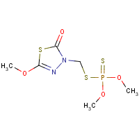 Methidathion formula graphical representation