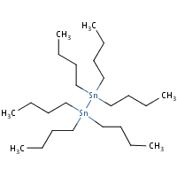Hexabutyldistannane formula graphical representation