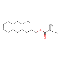 Tetradecyl methacrylate formula graphical representation