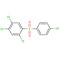 Tetradifon formula graphical representation