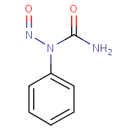 Nitrosophenylurea formula graphical representation