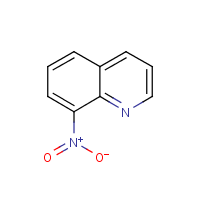 8-Nitroquinoline formula graphical representation