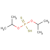 O,O-Diisopropyl dithiophosphate formula graphical representation