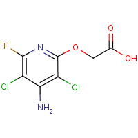 Fluroxypyr formula graphical representation