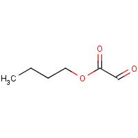 Butyl glyoxylate formula graphical representation