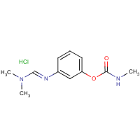 Formetanate hydrochloride formula graphical representation