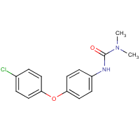 Chloroxuron formula graphical representation