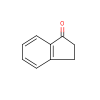 1-Indanone formula graphical representation