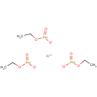 Fosetyl-aluminum formula graphical representation