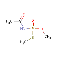 Acephate formula graphical representation