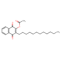 Acequinocyl formula graphical representation