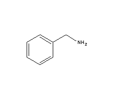 Benzylamine formula graphical representation
