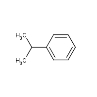 Cumene formula graphical representation