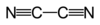 Cyanogen formula graphical representation