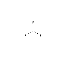 Bromine trifluoride formula graphical representation