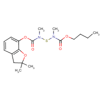 Furathiocarb formula graphical representation