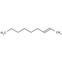 Nonene formula graphical representation