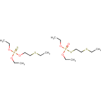 Demeton formula graphical representation