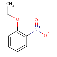 2-Nitrophenetole formula graphical representation