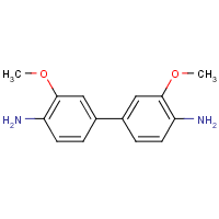 o-Dianisidine formula graphical representation