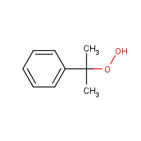 Cumene hydroperoxide formula graphical representation