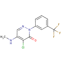 Norflurazon formula graphical representation