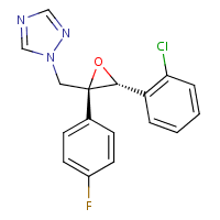 Epoxiconazole formula graphical representation