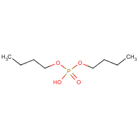 Dibutyl phosphate formula graphical representation