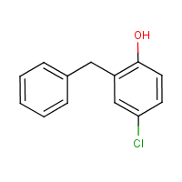 Clorophene formula graphical representation