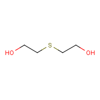 Thiodiglycol formula graphical representation