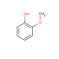 Guaiacol formula graphical representation