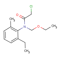 Acetochlor formula graphical representation