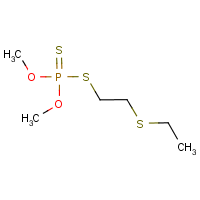 Thiometon formula graphical representation