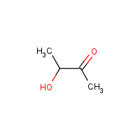 Acetoin formula graphical representation