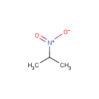 2-Nitropropane formula graphical representation