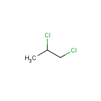 Propylene dichloride formula graphical representation