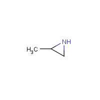 Propyleneimine formula graphical representation