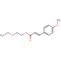 Cinoxate formula graphical representation