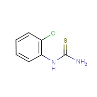 N-(2-Chlorophenyl)thiourea formula graphical representation