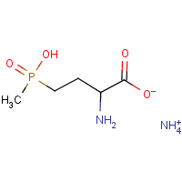 Glufosinate-ammonium formula graphical representation