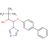 Bitertanol formula graphical representation