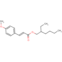 Octinoxate formula graphical representation