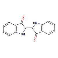 Indigo formula graphical representation