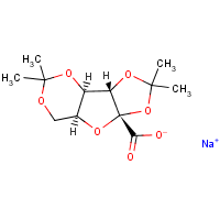 Dikegulac-sodium formula graphical representation