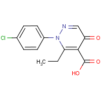 Clofencet formula graphical representation