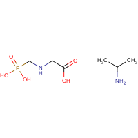Glyphosate isopropylamine salt formula graphical representation