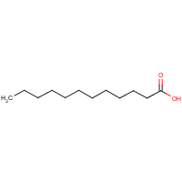 Lauric acid formula graphical representation