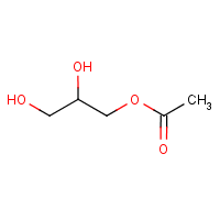 1-Monoacetin formula graphical representation